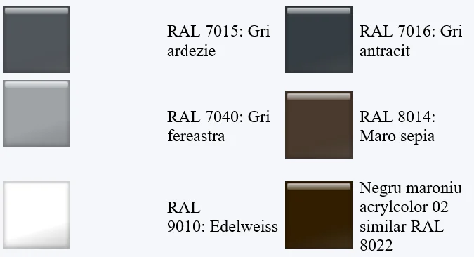 Imagine culori - Standard Acrylcolor